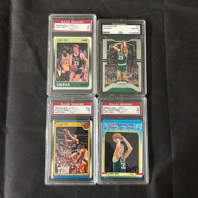 Graded Larry Bird Basketball Cards 80s and Modern