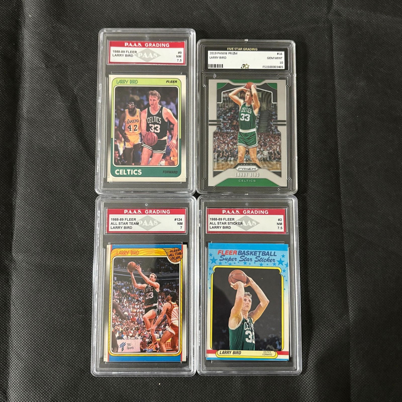 Graded Larry Bird Basketball Cards 80s and Modern (1 of 2)