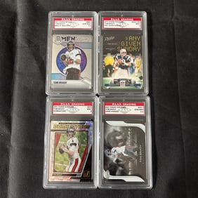Graded Modern Tom Brady Football Cards