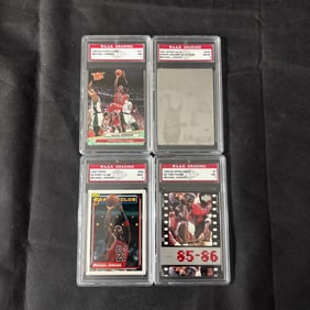 Graded 1990s Michael Jordan Basketball Cards