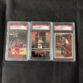 Graded 2000s UD Michael Jordan Basketball Cards