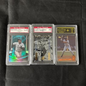 Graded Derek Jeter Baseball Cards, Rookie of Year