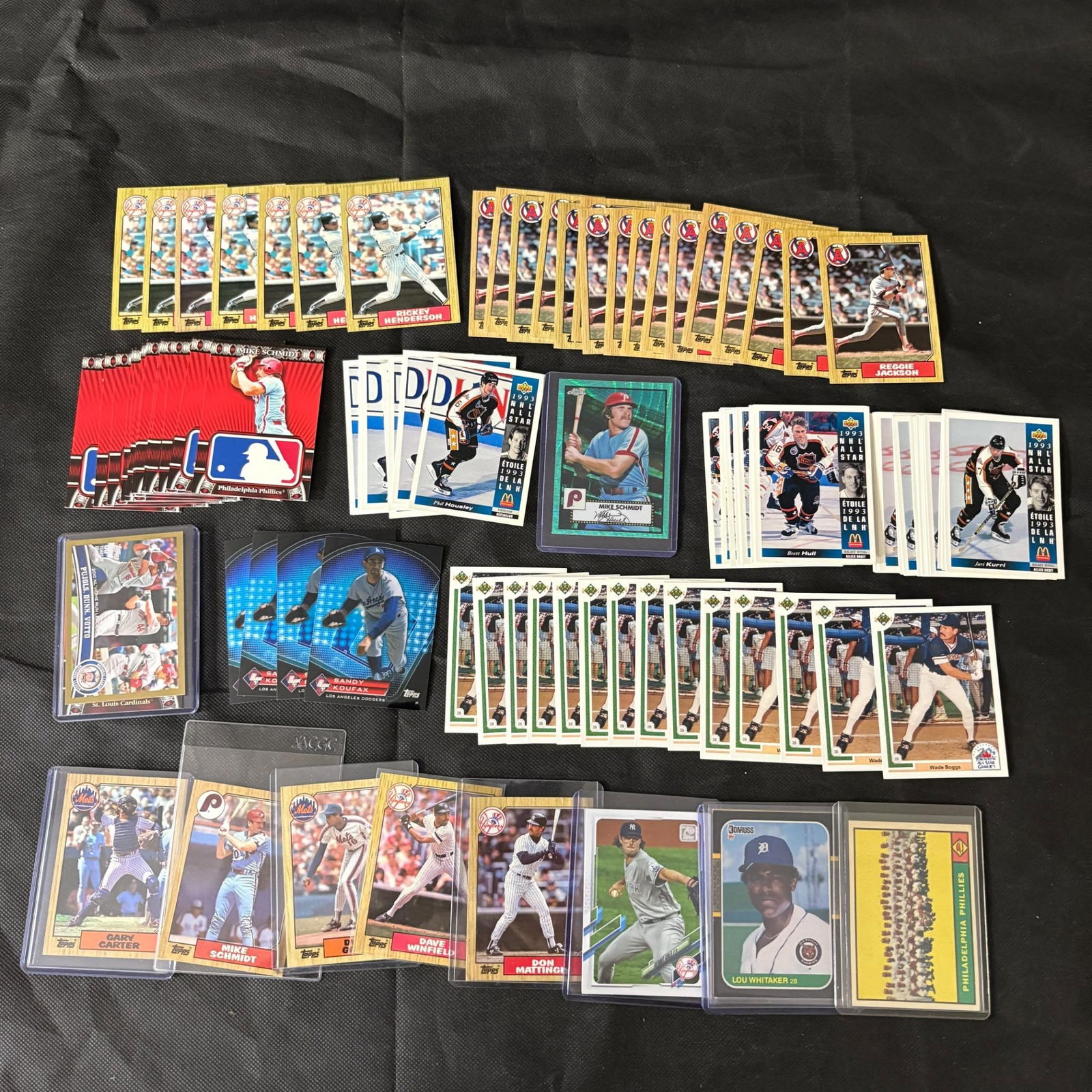 90s-Modern Baseball Cards, Mike Schmidt + (1 of 5)