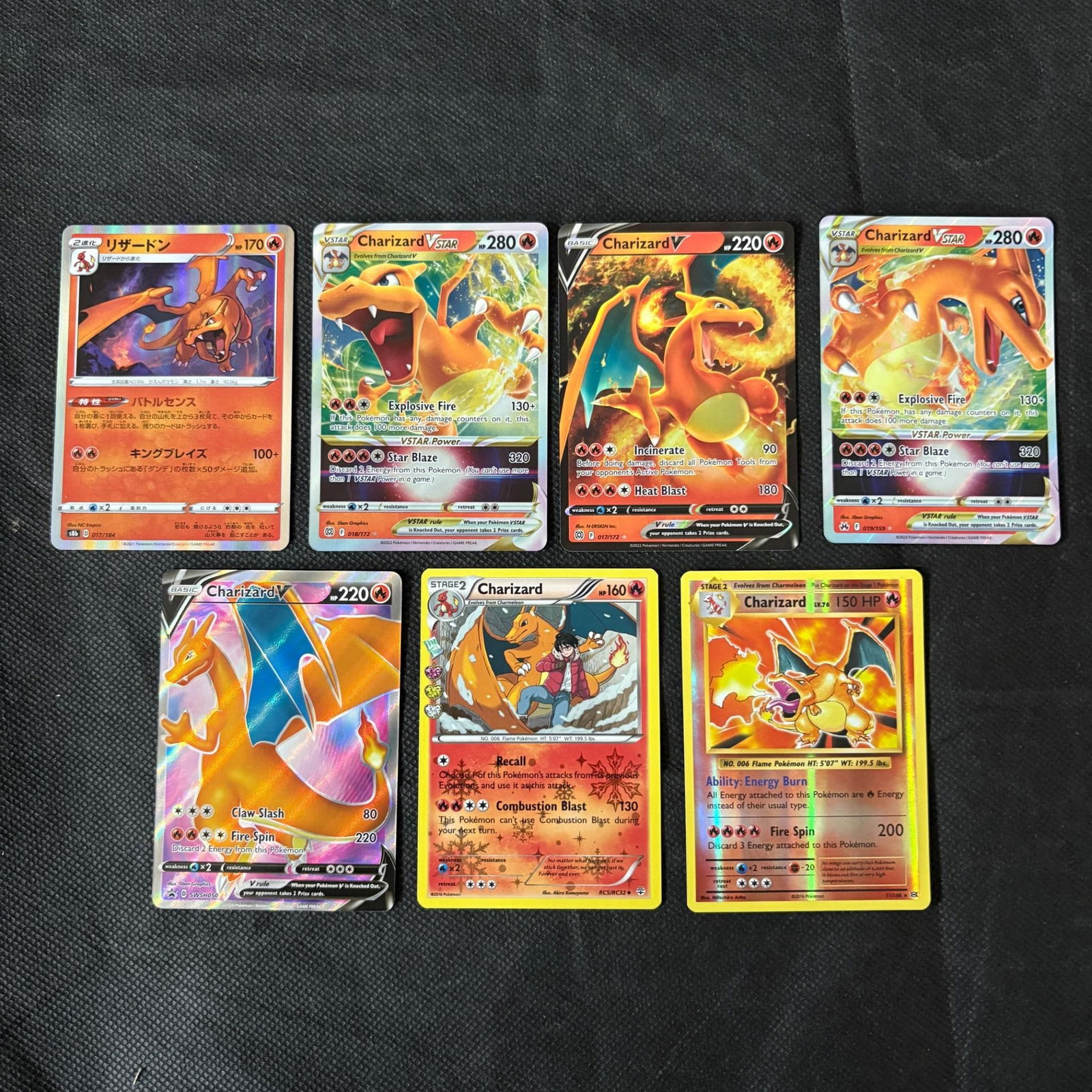 Charizard Pokemon Card lot RC, Evolutions RH (1 of 2)