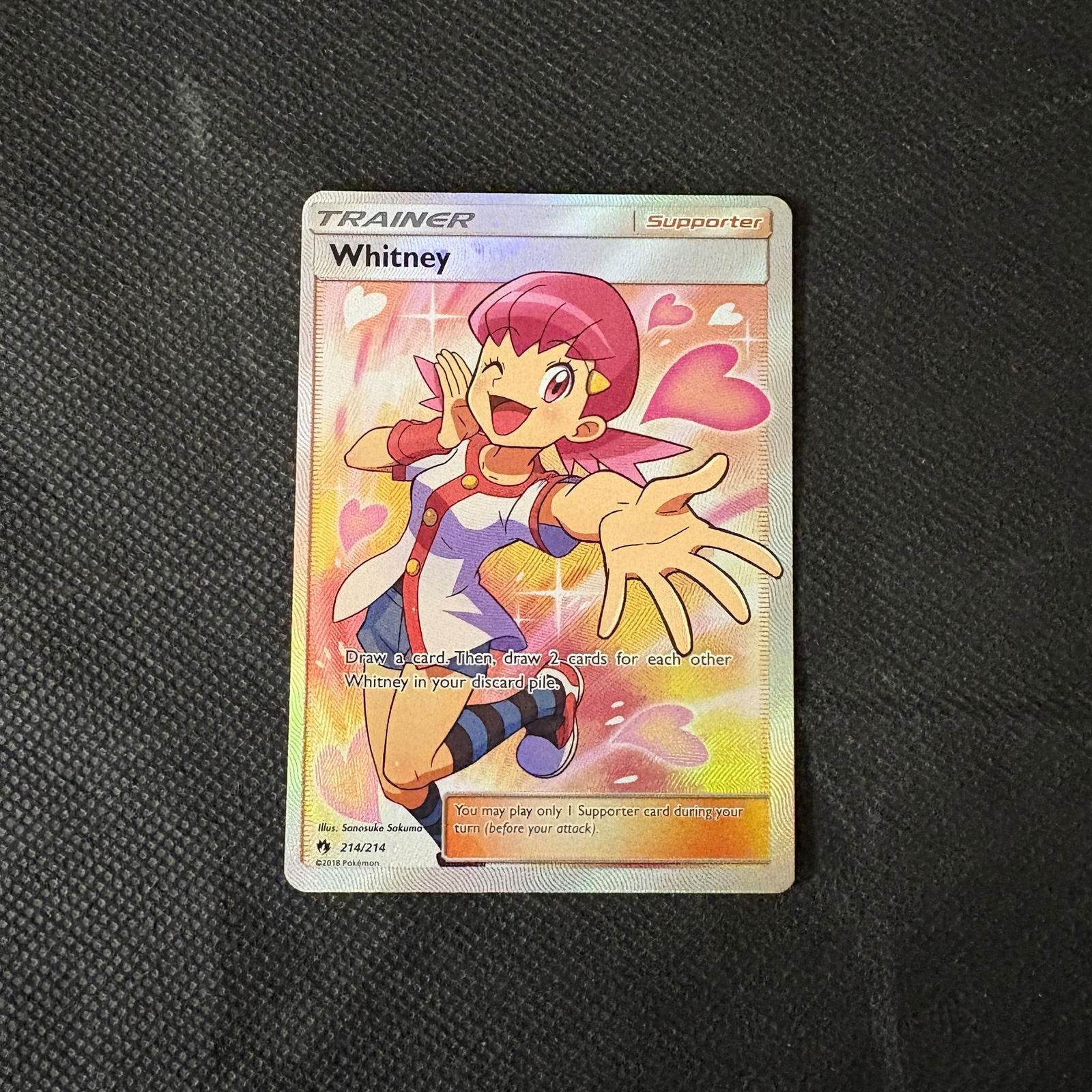 Whitney Full Art Trainer Lost Thunder (1 of 2)