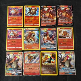 Entei Pokemon Card Lot, WOTC Promo Swirl