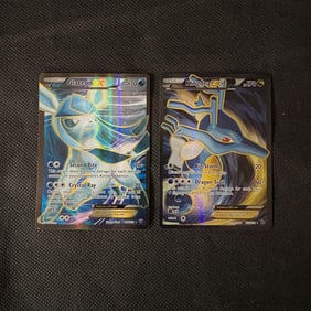 Fates Collide Full Art Glaceon EX, Kingdra EX
