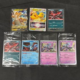 Sealed Stamped Promo Pokemon Cards +