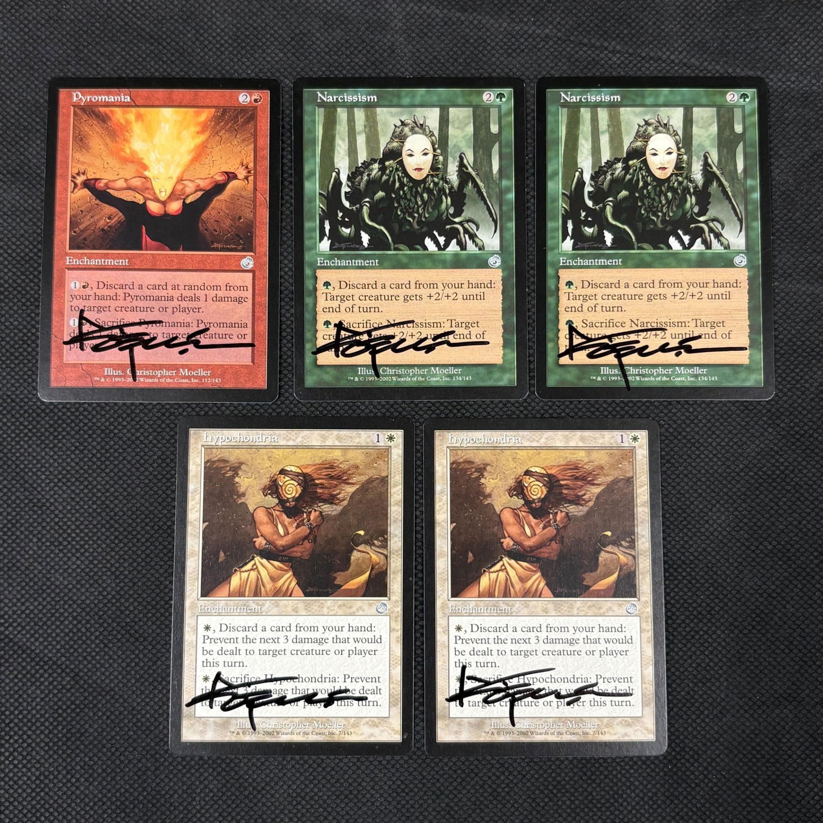 Christopher Moeller Signed MTG Cards (1 of 2)