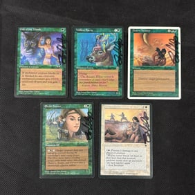 Susan Van Camp Signed MTG Cards