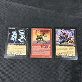Signed Magic the Gathering Cards, Ken Meyers +