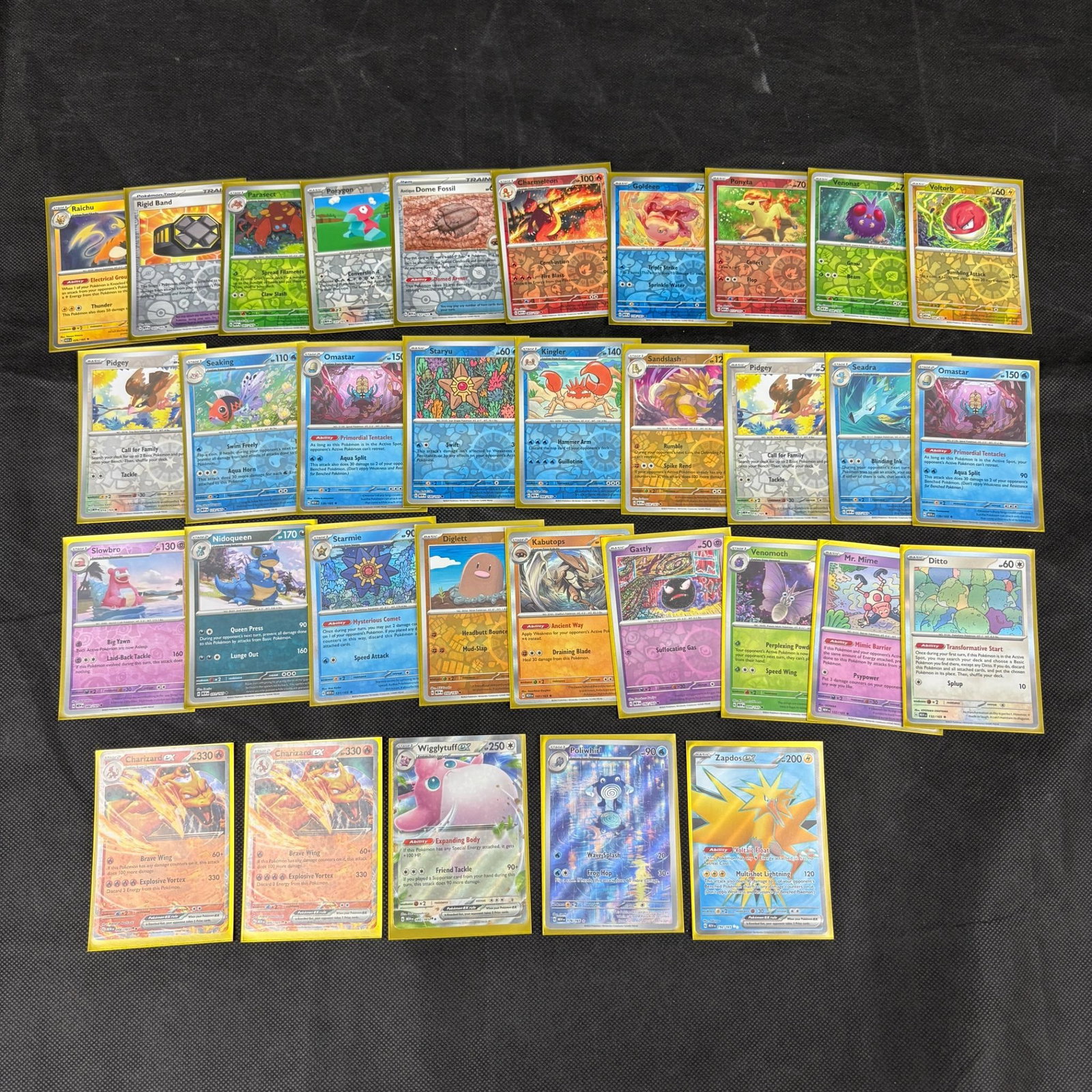 Lot of 151 Pokemon Cards, Zapdos Ultra Rare: We ship in-house! We ship internationally. We also offer pick up and we offer a discount for cash payments. Please look at pictures carefully to determine what you believe are the condition of each lo