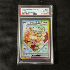 PSA 10 Eevee EX Special Art Rare JPN