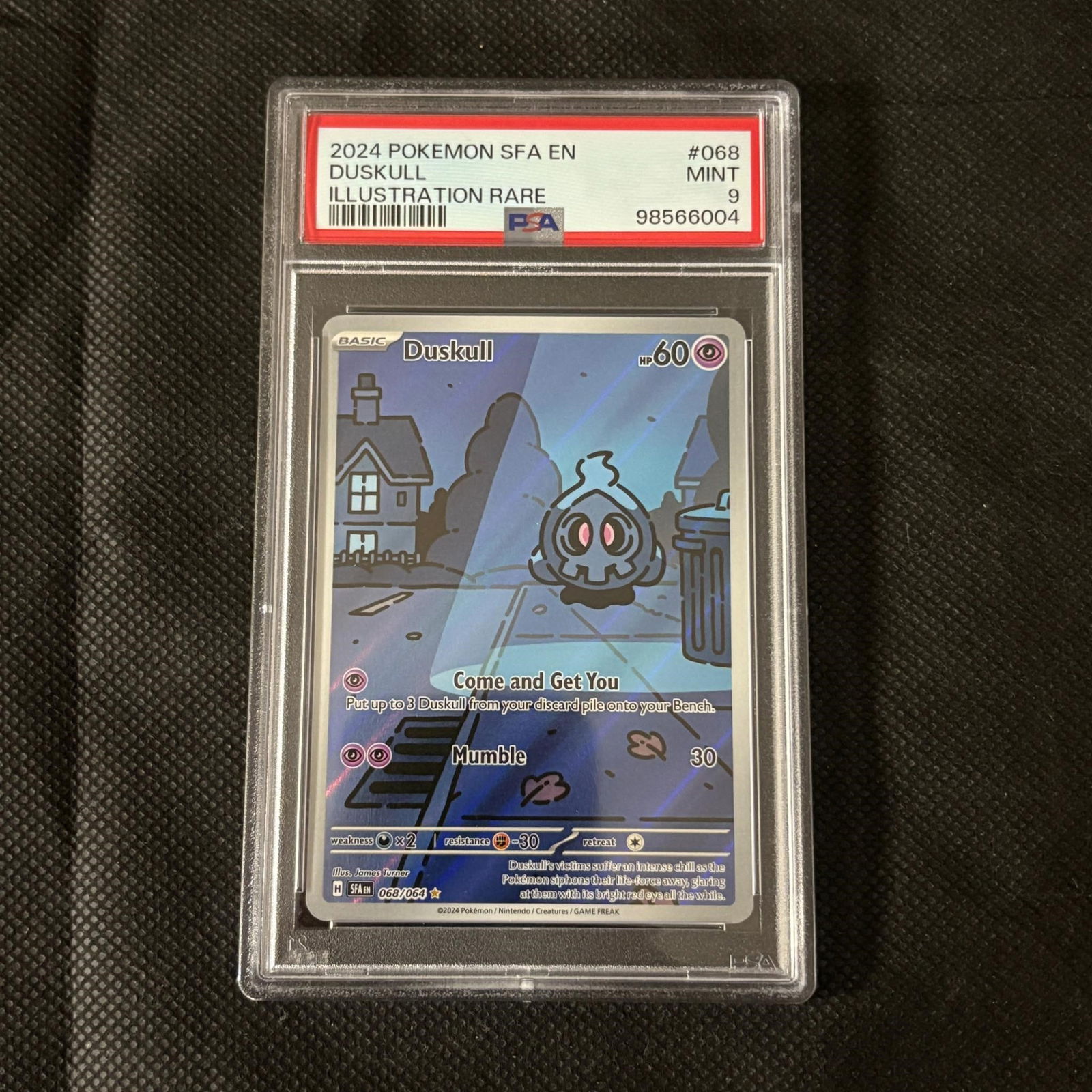 PSA 9 Duskull Illustration Rare (1 of 2)