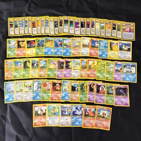Complete Base Set Common & Uncommon Pokemon Cards