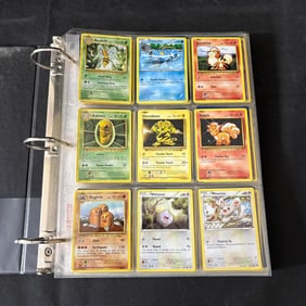 Binder of XY-BW era Pokemon Cards