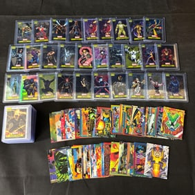 Marvel Trading Card lot, Modern and Vintage