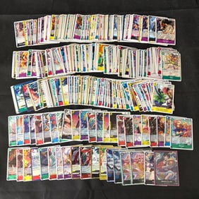 Large lot of One Piece Cards, Foils +