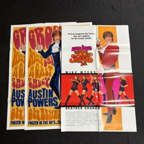 Austin Powers One Sheet Movie Posters