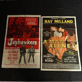 1950s Western One Sheet Movie Posters
