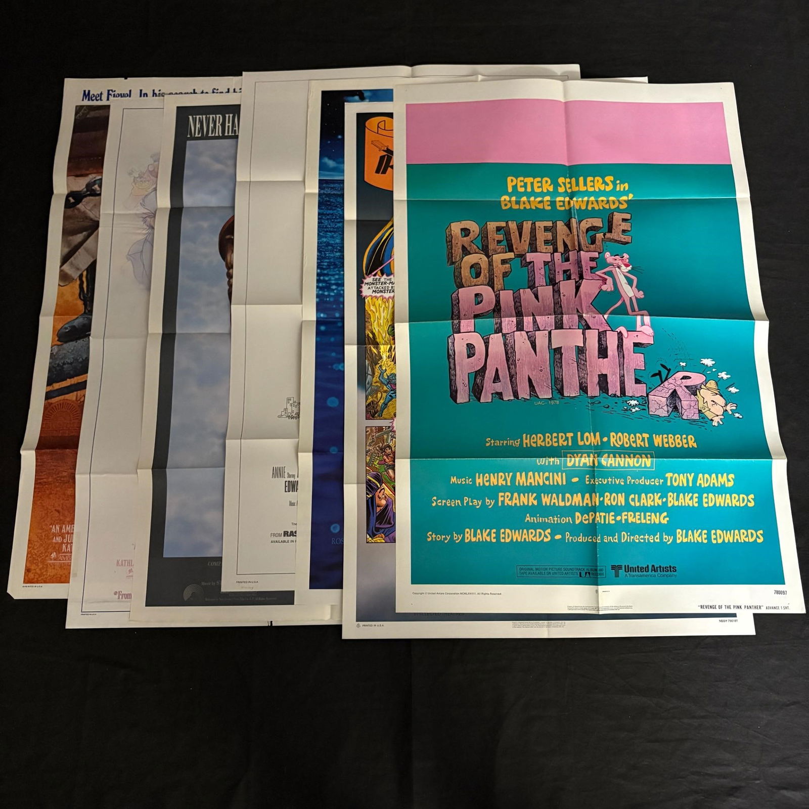 1970s-90s Kids One Sheets, Pink Panther (1 of 4)