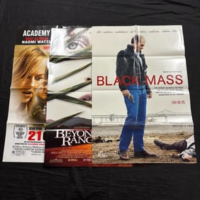 90s-2000s Thriller Original One Sheets, Black Mass
