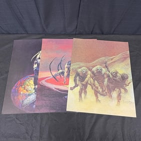 Vintage Frank Frazetta Fantasy Prints