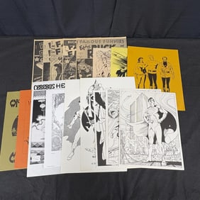 Large lot of Misc Art Prints, Superman +