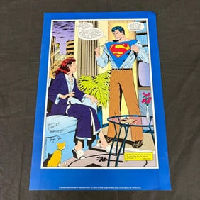 Glen Whitmore & Roger Stern Signed Poster