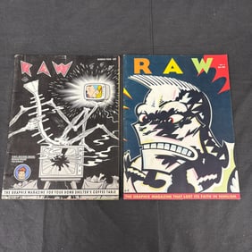 Raw Magazine #3 and #4