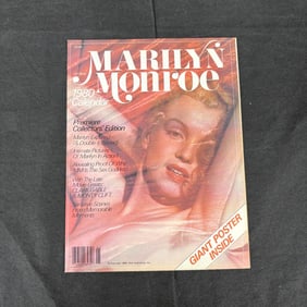 1980 Marilyn Monroe Calendar Poster