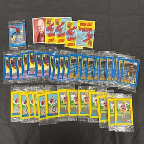 Sealed Comic Promo Card Lot, Wolverine, Archie +