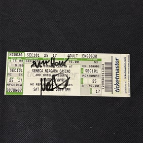 Lynard Skynard Band Member Signed Concert Ticket