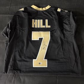 Taysom Hill Autographed Jersey, Beckett COA