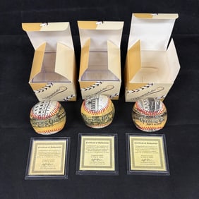 Unforgettable Open Day Baseballs (COA)