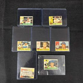 1961 Topps Promotional Sample Baseball Cards