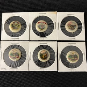 1890s Sweet Caporal Flag Pins