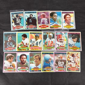 1980 Topps Football Cards w/ Rookies