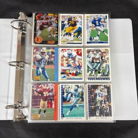 Binder full of Sportcards