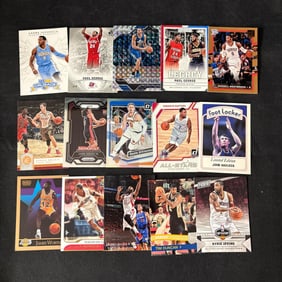 Mix of Hall of Fame Basketball Player Sport Cards