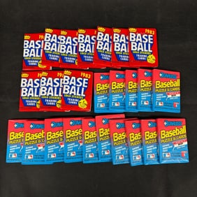 1989 Donruss, 1983 Fleer Sealed Baseball Packs
