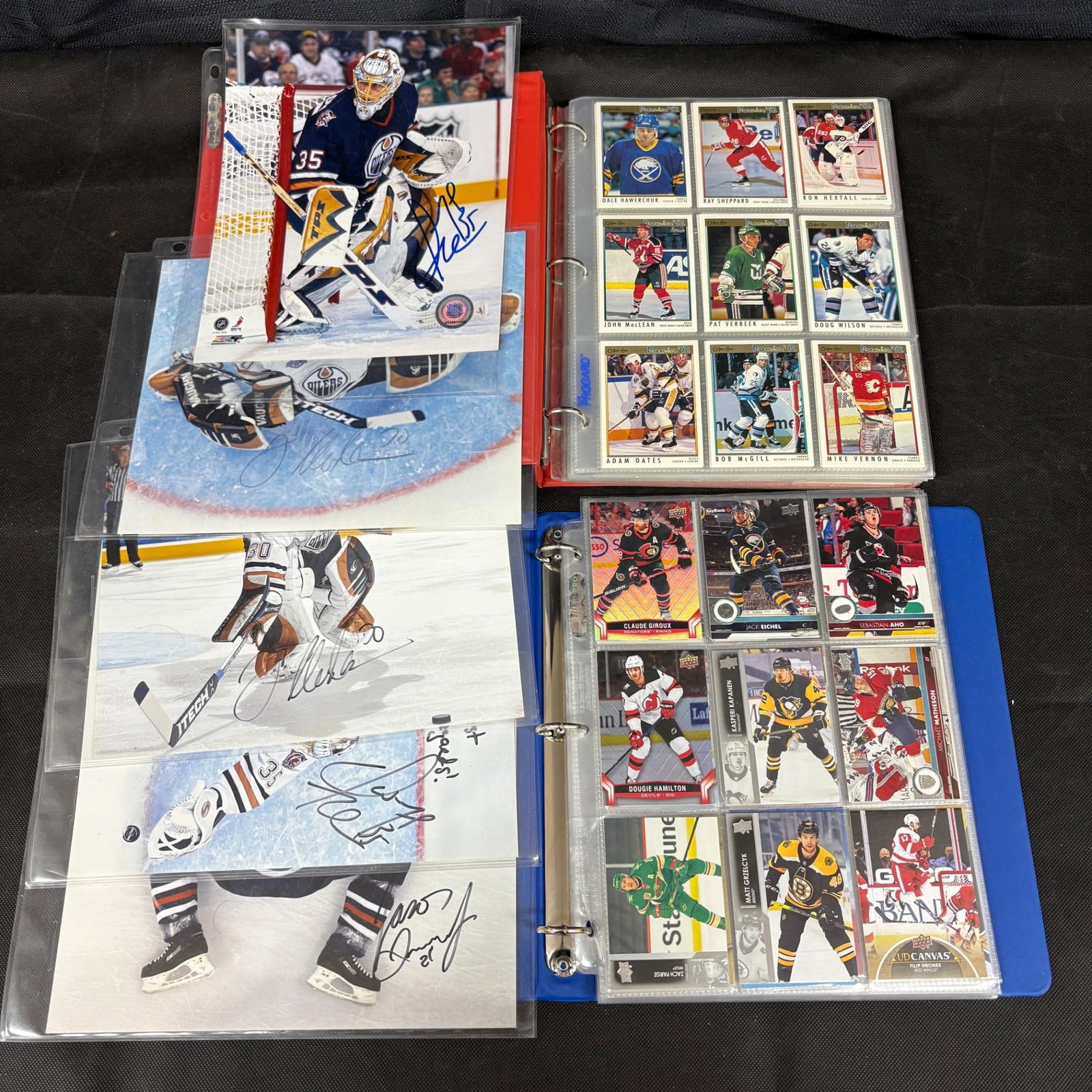 Hockey Card Collection, and Autographed Photos (1 of 11)
