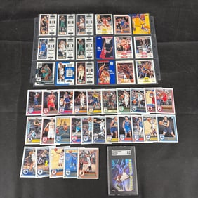 Modern Basketball Card lot, SGC 8 Allen Iverson