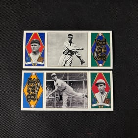 BAT CARDS HOF WALTER JOHNSON/HUBBELL
