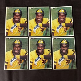 LOT OF 6 1980 TOPPS SUPER DAVE WINFIELD CARDS