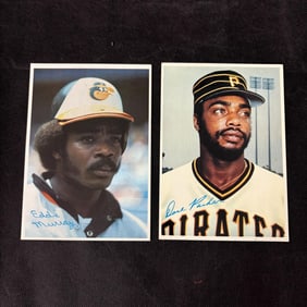 1980 TOPPS SUPER HOF MURRAY & PARKER