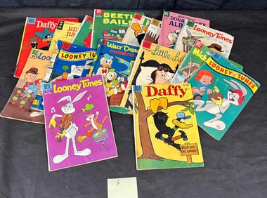 Silver Age Dell Comic Books, including Looney Tunes #221, March 1960
