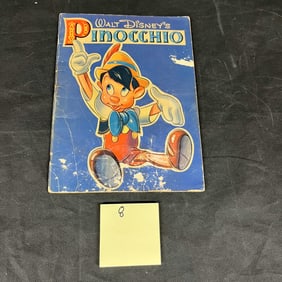 Walt Disney's Pinocchio with Pictures to Color, Whitman Publishing Co., 1940