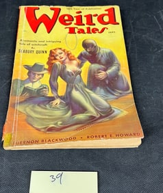 Weird Tales Pulp Magazine, September 1938, Vol. 32 No. 3, featuring Robert E. Howard