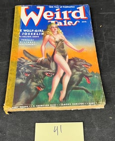 Weird Tales, August 1938, Margaret Brundage Cover